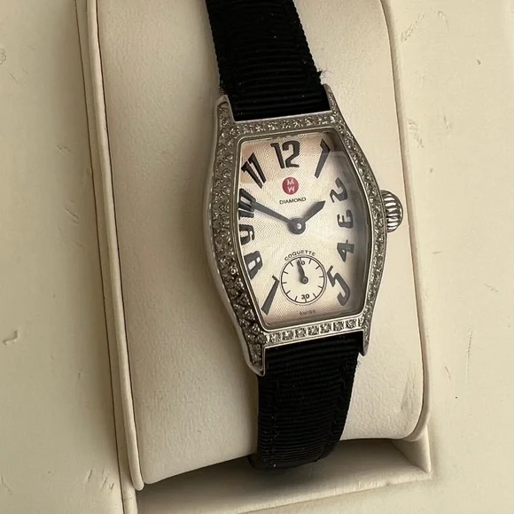 Michele Watch with Diamond Bezel - Picture 4 of 14